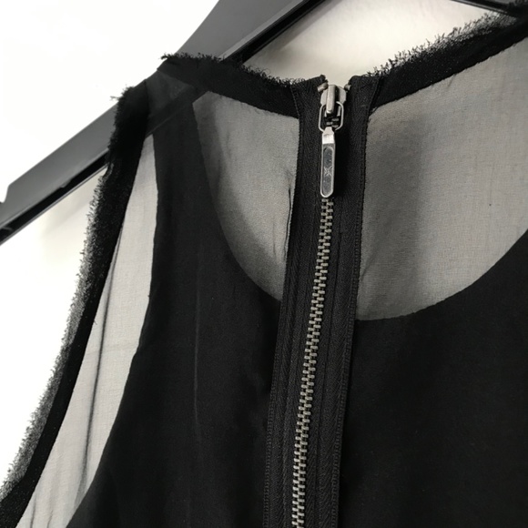 Nicole Miller Artelier Silk Zipper Back Blouse - Picture 7 of 12